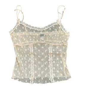 Vintage Cosabella Luxury Linerie Lace Camisole Size XL